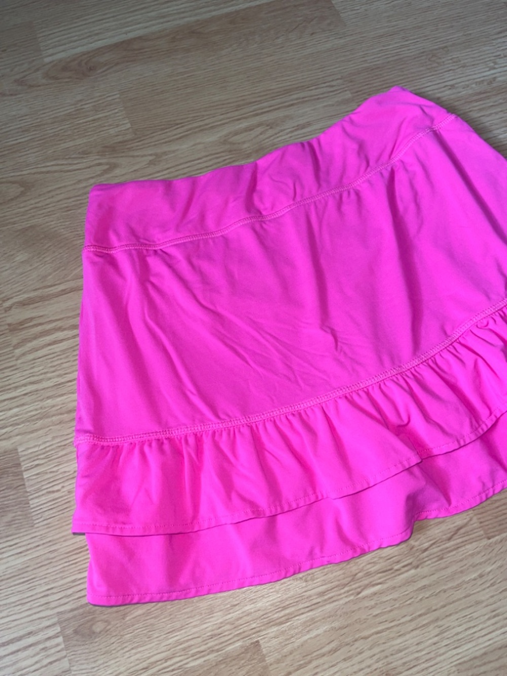 Lilly Pulitzer luxletic Fern Ruffle Skort in Pink Grenadine Size Small - Picture 8 of 10